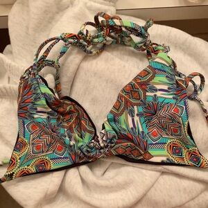 Medium Colorful Geometric Bikini Top